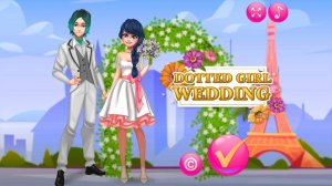 Dotted Girl Wedding Dress Up Game - Dress Up Game