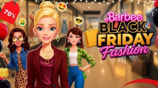 Barbee Black Friday Fashion Dress Up Game