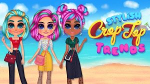 Stylish Crop Top Trends Fashion Game