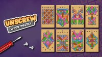 Unscrew Wood Puzzle: Screw Jam - Logic Puzzle Game