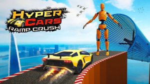 Hyper Cars Ramp Crash: Stunt Driving Game