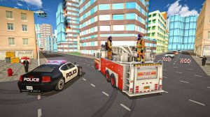 Flying Fire Truck Driving Simulator: Rescue Game