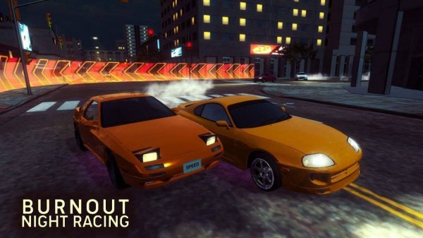 Burnout Night Racing: Drift & Race Game