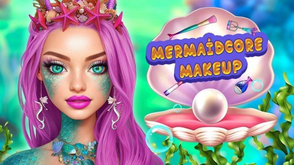 Mermaidcore Makeup Fantasy Beauty Salon