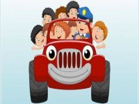 Kids Vehicles Memory Game