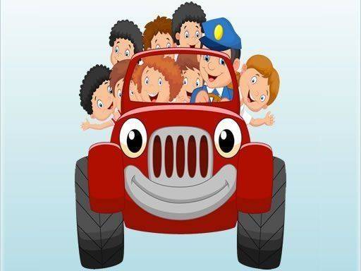 Kids Vehicles Memory Game