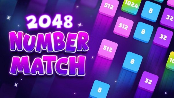 2048 Number Match Puzzle Game