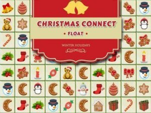 Christmas Float Connect Puzzle Game - Puzzle Game
