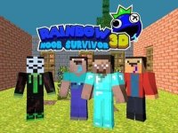 Rainbow Noob Survivor - Block Adventure Game