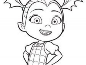 Vampirina Coloring Fun
