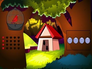 Crimson Bird Puzzle Adventure