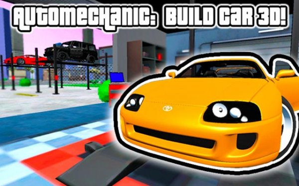 Automechanic: Build & Drive Car 3D Online Game