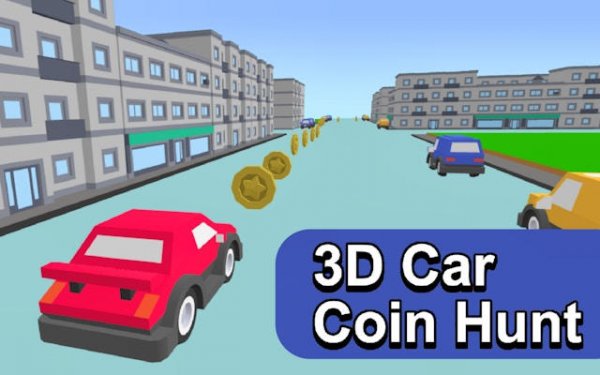 Car Coin Hunt: Treasure Driving Adventure Puzzle Game