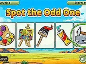 Spot the Unique Image Puzzle