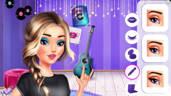 Social Media Girls Fashion Dress Up Game