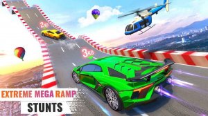 Impossible Mega Ramp Car Stunt Game